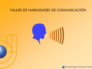 4. Habilidades de comunicación