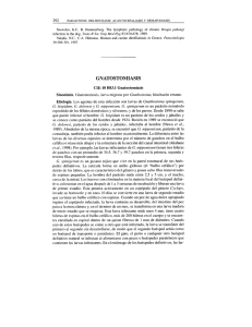 292 PARASITOSIS: HELMINTIASIS: ACANTOCEFALIASIS Y