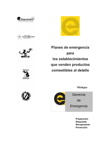 Emergency Action Plans in Spanish, espanol