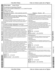 Sample Ballot12000010110002