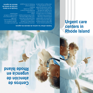 Urgent care centers in rhode Island