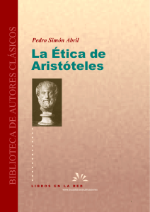 La Ética de Aristóteles