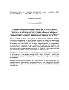 03113 DECLARACIONES DE NICOLAS RODRÍGUEZ