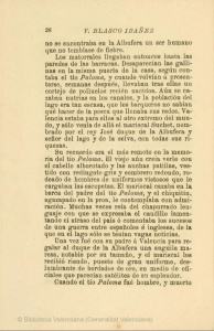 Page 1 28 V. BLASCO IBA VEZ no se encontraba en la Albufera un