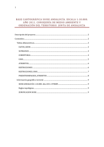 Enlace al modelo de datos SIOSE Andalucía 2011