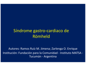 Síndrome gastro-cardiaco de Römheld