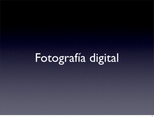 La fotografía digital