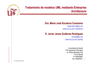 Tratamiento de modelos UML mediante Enterprise Architecture