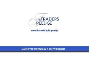 Guillermo Homeless Font Wallpaper ES