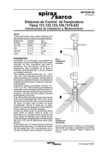 Sistemas de control de Temperatura 121122123128