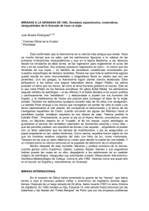 MIRADAS A LA GRANADA DE 1902. Sociedad, espectáculos