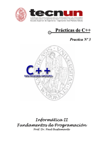Prácticas de C++
