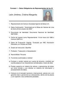 León Jiménez, Cristina Margarita