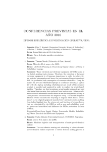 Conferencias 2015 - Universidad Pública de Navarra