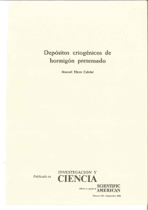 (1985) "Depósitos criogénicos de hormigón pretensado"