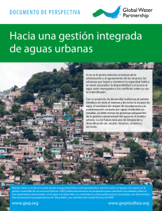 Hacia una gestión integrada de aguas urbanas