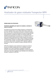 Analizador de gases residuales Transpector MPH