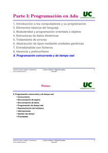 Parte I: Programación en Ada