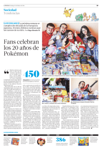 Fans celebran los 20 años de Pokémon 386