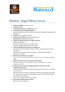 Nombre: Angel Alferez Aroca - Asociación Antiguos Alumnos