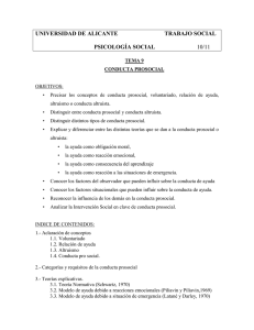 psicología social - RUA - Universidad de Alicante