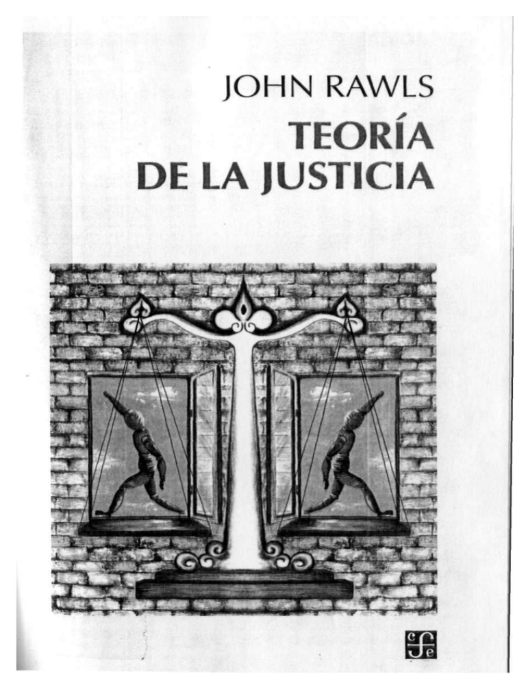 John Rawls: Teoría De La Justicia