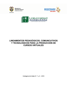 Lineamientos DEV - 2010 - Universidad Tecnológica de Bolívar