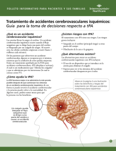 Tratamiento de accidentes cerebrovasculares isquémicos: Guía