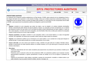 IdP 013 - EPI`s: Protectores auditivos