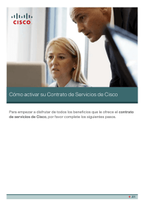 Cómo activar su Contrato de Servicios de Cisco