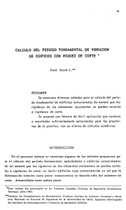 CALCULO DEL PERIODO FUNDAMENTAL DE VIBRACION perlO