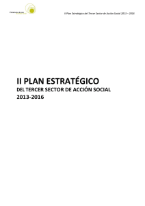 II Plan estratégico del Tercer Sector Social de Acción Social 2013