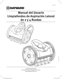 Manual del Usuario Limpiafondos de Aspiración Lateral de 2 y 4