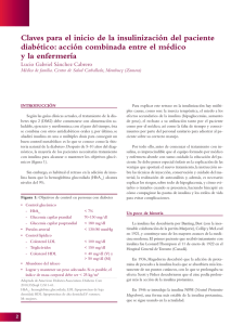 Claves para el inicio de la insulinización del