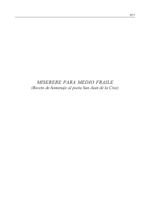pdf Miserere para medio fraile / Carlos Muñiz Ler obra