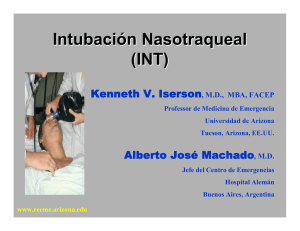 Intubación Nasotraqueal (INT)