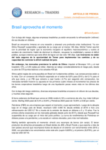 Brasil aprovecha el momento