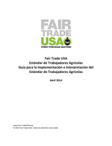 español - Fair Trade USA