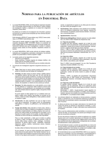 Reglamento de publicación - Universidad Nacional Mayor de San