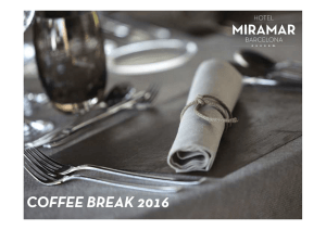 Coffee Break - Hotel Miramar