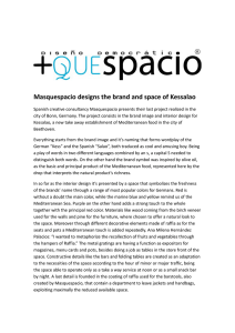 Masquespacio designs the brand and space of Kessalao