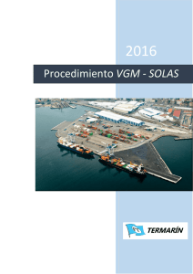 Procedimiento VGM - SOLAS