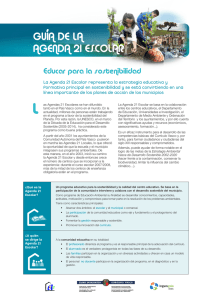 Guía de la Agenda 21 escolar (folleto)
