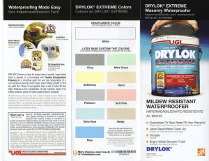 DRYLOK® EXTREME Colors