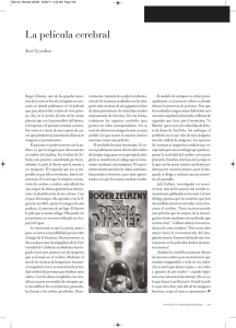 La película cerebral - Revista de la Universidad de México