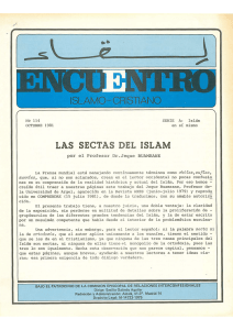 LAS SECTAS DEL ISLAM