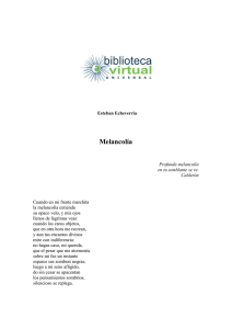 Melancolía - Biblioteca Virtual Universal