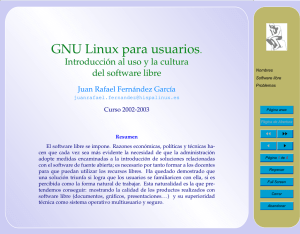 GNU Linux para usuarios. - TLDP-ES