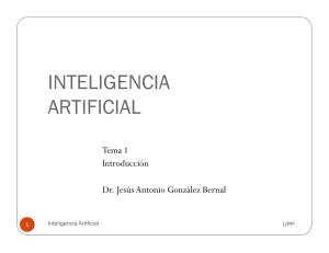inteligencia artificial - Ciencias Computacionales