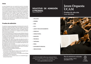 Joven Orquesta UCAM - Orquesta Sinfónica de la UCAM